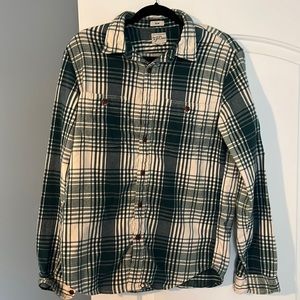 J Crew Slim Fit Flannel Button-Up